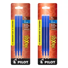 2 Paquetes Repuestos Tinta Azul Pilot Frixion Borrable