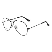 Óculos P/grau Retrô Metal Nova Geek Top
