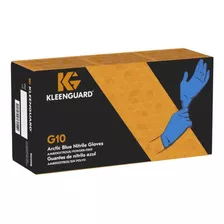 Guantes De Nitrilo Azul G10 Kleenguard Caja De 100 Uds