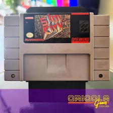 Jogo Sim City Relabel P/ Snes