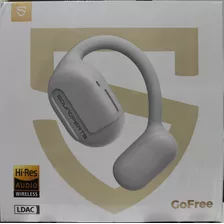 Audífonos Soundpeats Gofree Bluetooth Conducción Por Aire Color Blanco Luz Blanco
