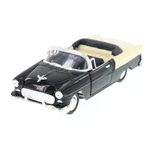 1955 Chevy Bel-air Convertible Negro Sunnyside 5720d 1/34