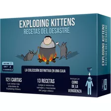 Juego De Mesa Exploding Kittens Recetas Del Desastre Adultos