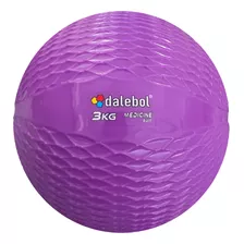 Bola De Peso Medicine Ball Treino Musculação 3kg Eva Dalebol