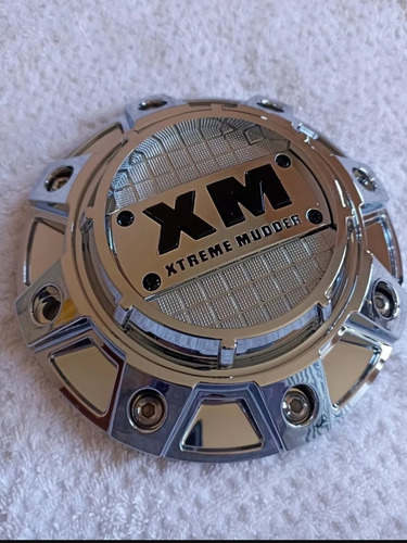 Tapa Para Centro De Rin, Xm Xtreme Mudder, #1216, Plateada Foto 3