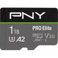 Pny Tarjeta De Memoria Flash Microsdxc Pro Elite Class 10 U.