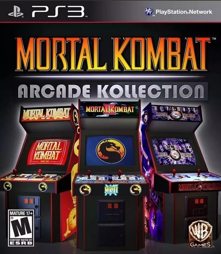 Mortal Kombat Arcade Kollection - Psn Ps3 Play 3