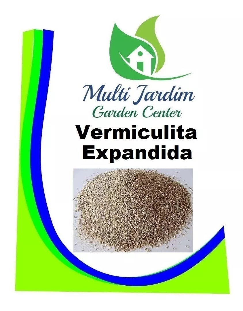 50 Litros Vermiculita Expandida Fina Substrato Ogânico