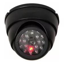 Cámara De Seguridad Falsa Con Luz Led Roja Simulador Cctv 