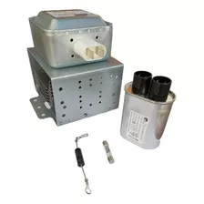 Magnetron 2m219j + Capacitor 0,90 Uf + Diodo + Fusível 20a