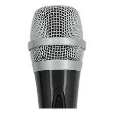 Microfone Dinâmico Profissional Com Fio De 3,5 Metros
