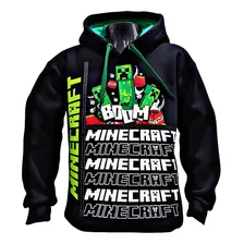 Buzo Creeper Tnt Gamer Doble Estampa Super Frizado Premium