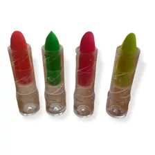 Barra Labial Fluo X 4 Set Maquillaje Neon Luz Uv Pintafan