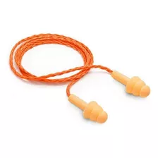 Protetor Auricular Pomp Plus Com Cordao 3m Cor Laranja