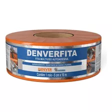 Fita Denver Aluminizada Autoadesiva Multiuso 5cmx10m