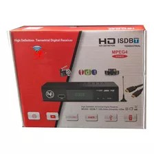 Sintonizador Decodificador Tv Digital Hd 1080p Tdt Isdbt