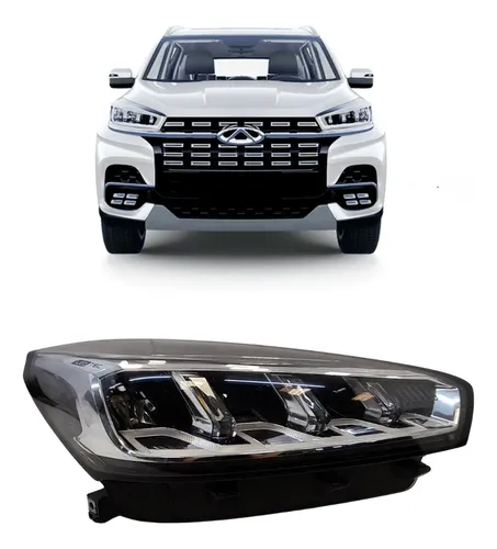 Farol Direito Tiggo 8 2023 C/Led Usado C/Detalhe Ch2254 - Nº peça 605000017AB