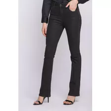 Calça Feminina Jeans Five Black Polo Wear Preto