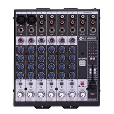 Mesa De Som Mixer Automotivo A0602 6 Canais Ll Audio Automix