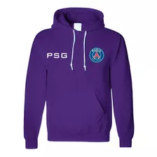 Blusa De Frio Personalizada Moletom Psg Time Europeu Futebol