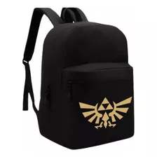 Mochila Escolar Triforce Poder Supremo Legend Of Zelda