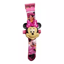 Reloj Disney Minnie Mouse Para Niñas Proyector De Imajenes