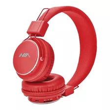 Auriculares Vincha Inalámbrico Nia Q8-851s Rojo