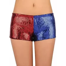 Hde Women S Red And Blue Metallic Sequin