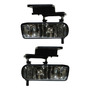 (2) Faros Niebla C/base S/foco Tyc Suburban Chevrolet 92-99