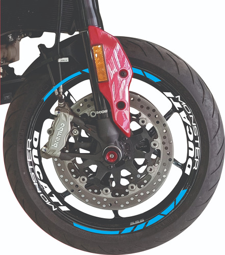 Stickers Reflejantes Para Rin Ducati Monster  Foto 3
