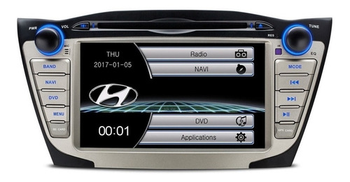 Estereo Dvd Gps Hyundai Ix35 Bluetooth Touch Radio Usb Sd Hd Foto 2