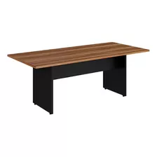 Mesa De Reunião Escritório 6 Lugares 1,80m X 90cm Tampo 30mm