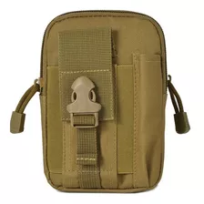 Porta Celular Negro Bolso Cinturón Táctico Militar Mochila 