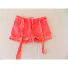 Short Mimo Nena Color Coral Talle 6