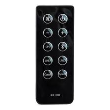 Control Remoto Chunghop Rc100, Compatible Con Edifier, Negro