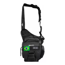 Bolsa Transversal Tática Defender Rapina Militar 10 Litros