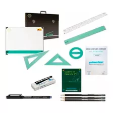 Kit Completo C/ Tablero 40x50 C/ Atril Dozent Plantec