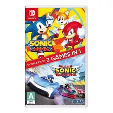 Sonic Mania + Team Sonic Racing Nintendo Switch Nuevo***