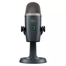 Blue Yeti Nano Premium Usb Microfono Stream Y Grabar Onyx