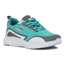 Avia Factor W Zapatillas Acordonadas Mujer /azul/gris Claro