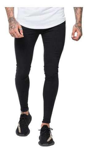Calça Jeans Ioffert Premium Masculina Used Skinny Com Lycra