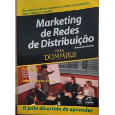 Livro Marketing De Redes De Distribuição Para Dummies (ed. Campus) - Zig Ziglar [2001]