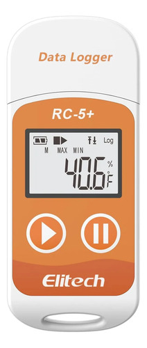 Termómetro Data Logger Elitechrc-5+ Pdf Con Calibracion Ema