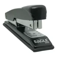 Grampeador 208 20 Folhas 26/6 E 24/6 Metal Eagle Preto Mesa