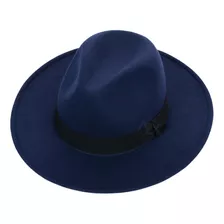 Chapéu Fedora Clássico Masculino Feminino Aba Média Feltro