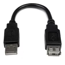 Cable Extensor Usb 2.0 Macho A Hembra De 15cmusbextaa6in