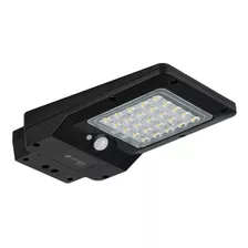 Luminario Suburbano De Led 4 W Con Panel Solar, Volteck