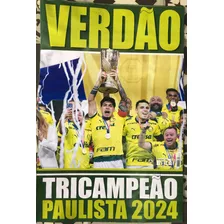 Pôster Palmeiras Superpôster Campeão Paulista 2024