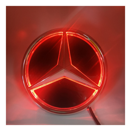 Led Emblema Frontal Aplicado 19-21 Mercedes Benz C A Cla Foto 8