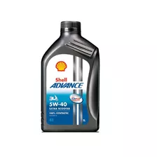 Aceite Shell Advance Ultra 100% Sintético - 15w 50 - Usa